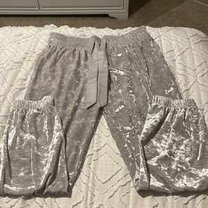 Victoria Secret Suede PJ pants